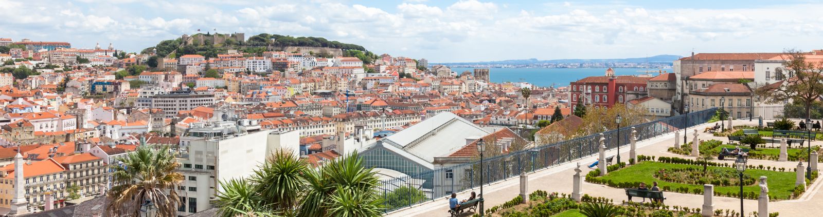 Aussichtspunkt in Lissabon