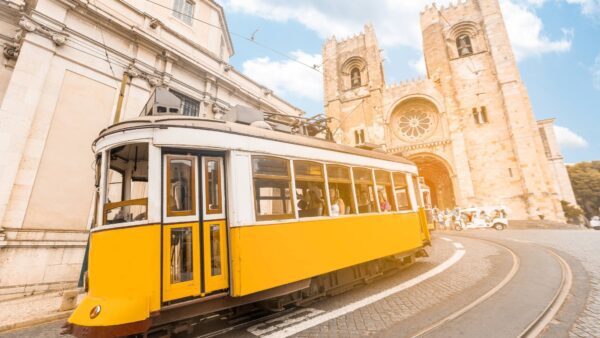 Transportmittel Tram Lissabon