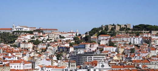 Aussicht in Lissabon - Arbeite für google